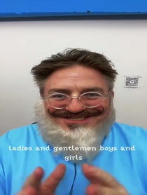 Poster for Birthday video from Jack Black Impersonator