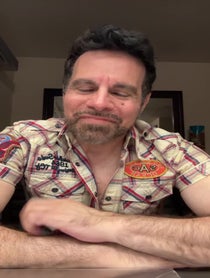 Poster for Birthday video from Mario Cantone