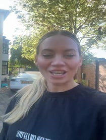 Poster for Pep Talk video from Kimberly Wyatt