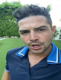 Poster for Pep Talk video from Wells Adams