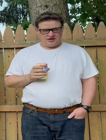Poster for Pep Talk video from Propane Man, Dan “America” Bruce