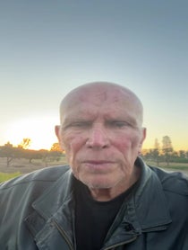 Poster for Birthday video from Peter Weller