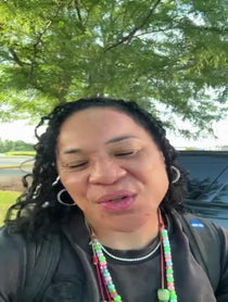 Poster for Birthday video from Dawn Staley