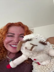 Poster for Birthday video from Mallory Lewis And Lamb Chop