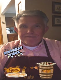 Poster for Birthday video from Mark Miller