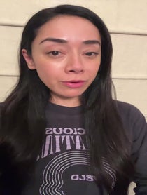 Poster for Birthday video from Aimee Garcia