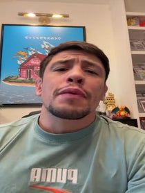 Poster for Birthday video from Brandon Moreno