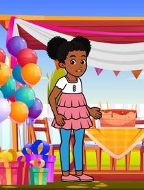 Poster for Birthday video from Gracie’s Corner