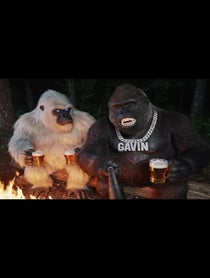 Poster for Birthday video from Gavin Gorilla
