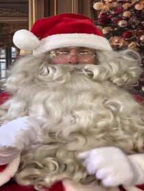 Poster for Advice video from Santa Messages