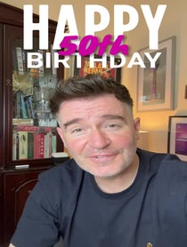 Poster for Birthday video from Jarlath Regan
