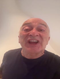 Poster for Birthday video from Sir Tony Robinson