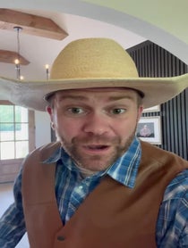 Poster for Birthday video from Cowboy Jack