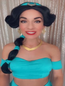 Poster for Birthday video from Princess Christina - Cinderella Jasmine