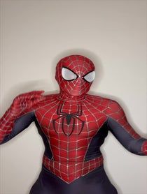 Poster for Birthday video from Spider-Man