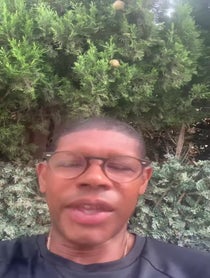 Poster for Birthday video from Carlton Palmer