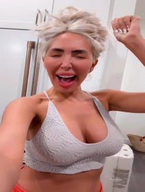 Poster for Birthday video from Farrah Abraham