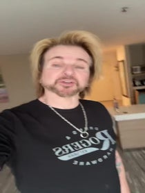 Poster for Birthday video from Rikki Rockett