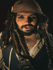Poster for Roast video from Jack Sparrow Impersonator (Jonathan Kaplan)