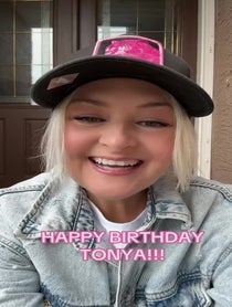 Poster for Birthday video from Desta Ostapyk