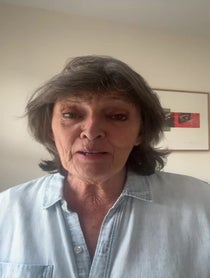 Poster for Birthday video from Sarah Douglas