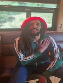Poster for Birthday video from Julian Marley