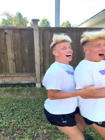 Poster for Birthday video from Voros Twins