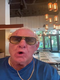 Poster for Birthday video from Ric Flair