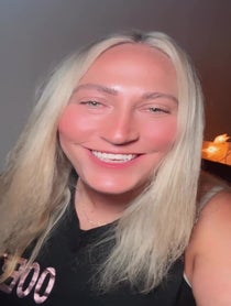 Poster for Birthday video from Melanie Miller