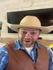 Poster for Birthday video from Cowboy Jack