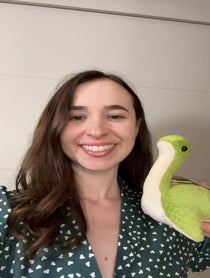 Poster for Birthday video from Justine Huxley