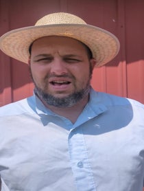 Poster for Birthday video from The Amish Assassins