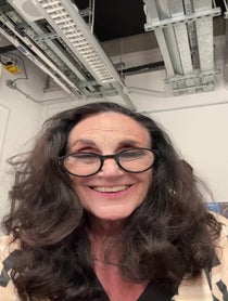 Poster for Birthday video from Lesley Joseph