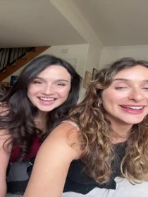 Poster for Birthday video from Syd & Olivia