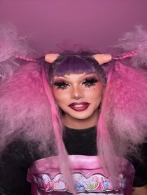 Poster for Birthday video from Misty Violet