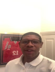 Poster for Birthday video from Carlton Palmer