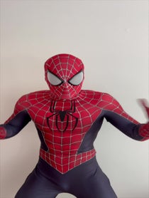 Poster for Birthday video from Spider-Man