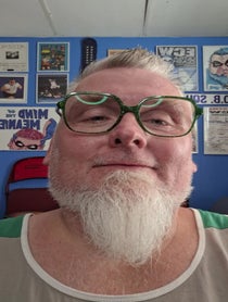 Poster for Birthday video from The Blue Meanie