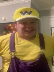 Poster for Birthday video from Wario (Impressionist)