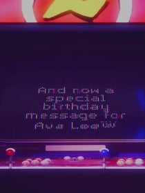 Poster for Birthday video from Lex Lang