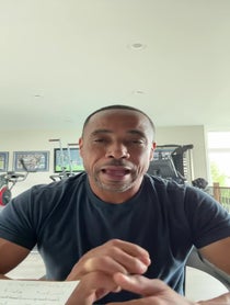 Poster for Birthday video from Rodney Harrison