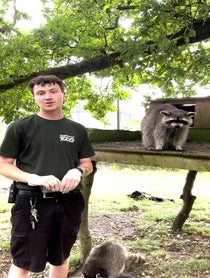 Poster for Birthday video from Ralph the Raccoon