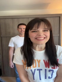Poster for Birthday video from Kimberly J. Brown & Daniel Kountz