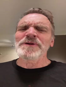 Poster for Birthday video from Bill Moseley