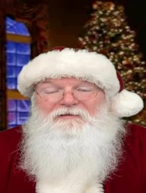 Poster for Birthday video from Santa Claus