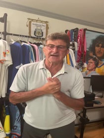 Poster for Birthday video from Mario Kempes