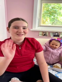 Poster for Birthday video from Aliyah's Playborn World