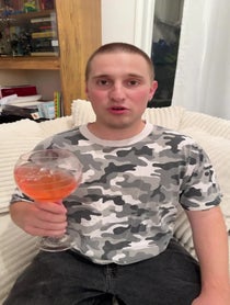 Poster for Birthday video from Talking Talk Tuah