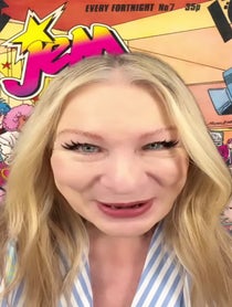 Poster for Birthday video from Samantha Newark