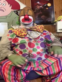 Poster for Birthday video from Yucko the Clown